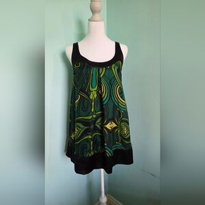 Vintage Bebe 100% Silk Dress
